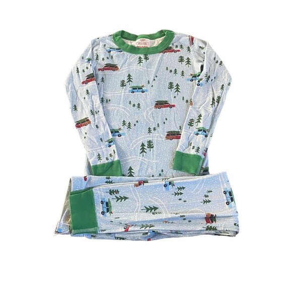Hanna Andersson Other - Hanna Andersson Holiday Cars Pajama Set Size 120